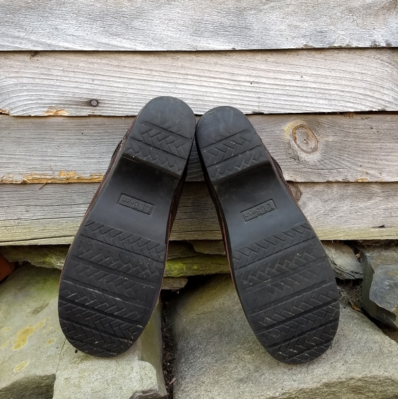 Burnt burgundy L.L. Bean clogs - Picture 3 of 6